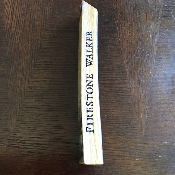 Firestone Walker Barrelworks Wooden Beer Tap Handle - Picture 3 of 4